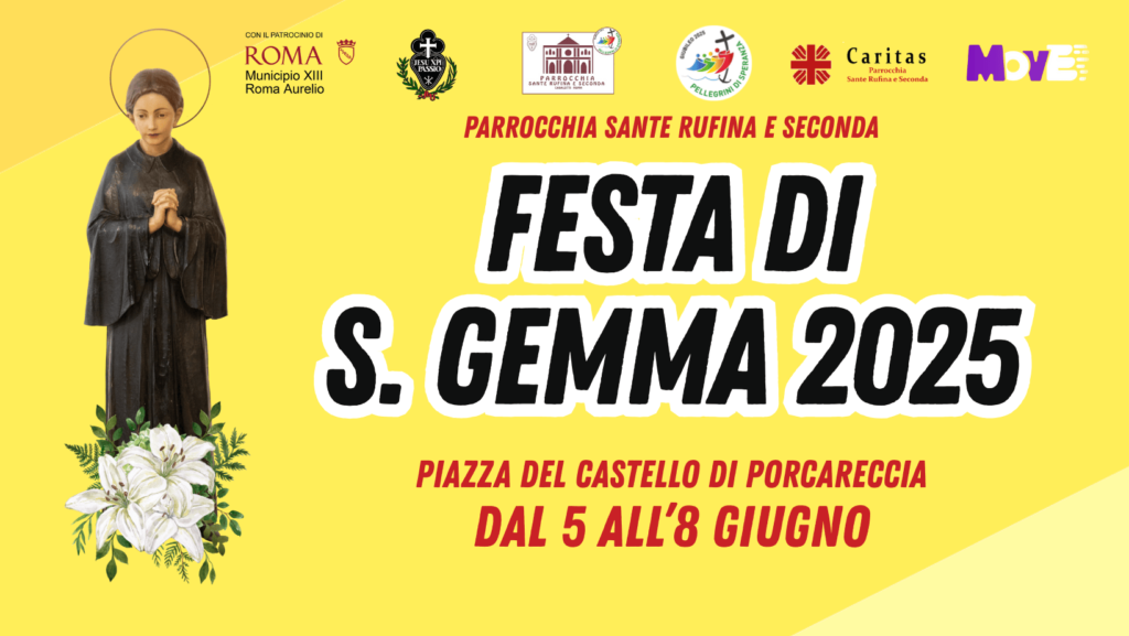 Festa di S. Gemma 2025 dal 5 al 8 Giugno